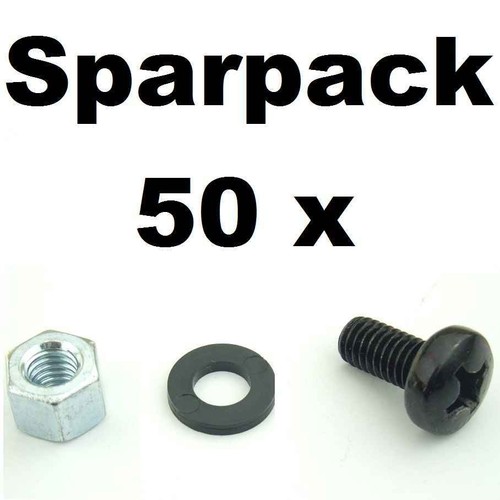 50x rackschraube m6x12 - 50x,