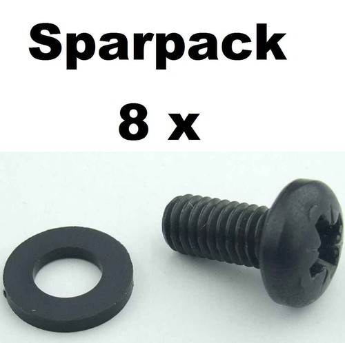 Stück rackschrauben m6 x - je,