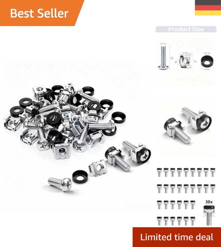 Käfigmuttern schrauben set - set, m6