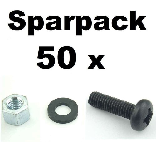 50x rackschraube - 50x, x
